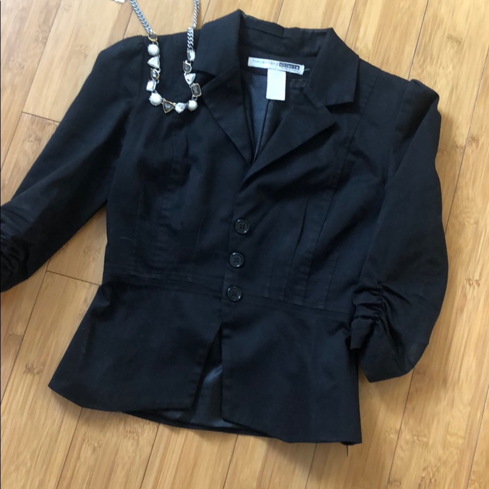 Necessary Objects Black blazer 💋💋